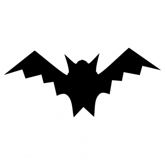 Blank Acrylic Keychain - Bat Style 2
