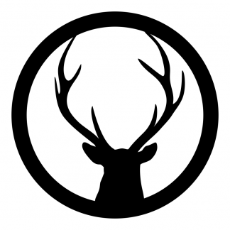 Blank Acrylic Keychain - Deer Head with Antlers